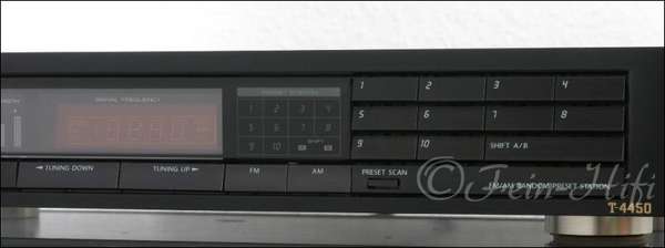 Zeigt die Detailansicht-Links von Onkyo T-4450