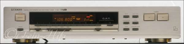 Zeigt die Frontansicht von Luxman T-353
