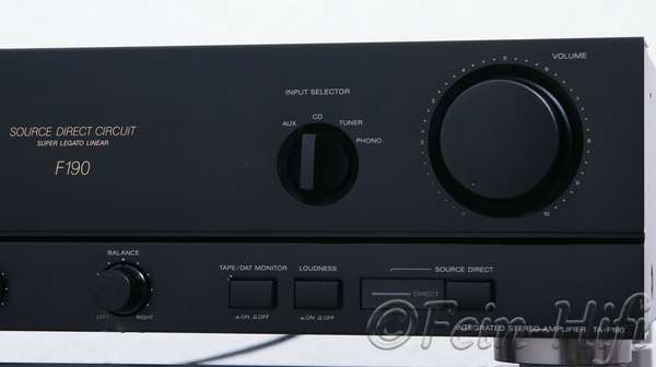 Sony TA-F 190 Stereo Verstärker