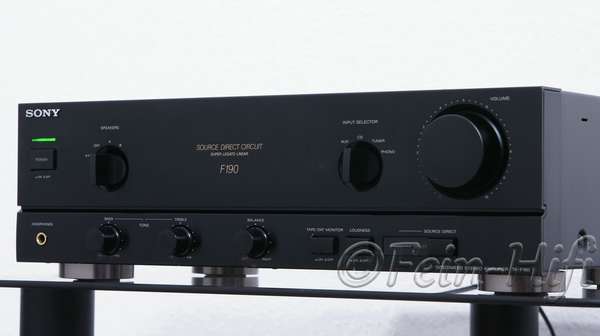 Sony TA-F 190 Stereo Verstärker