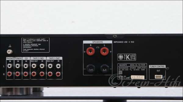 Sony TA-F 245 Stereo Verstärker