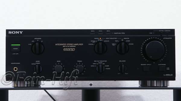 Sony TA-F 650 ES Highend Stereo Verstärker