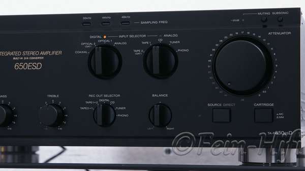 Sony TA-F 650 ES Highend Stereo Verstärker