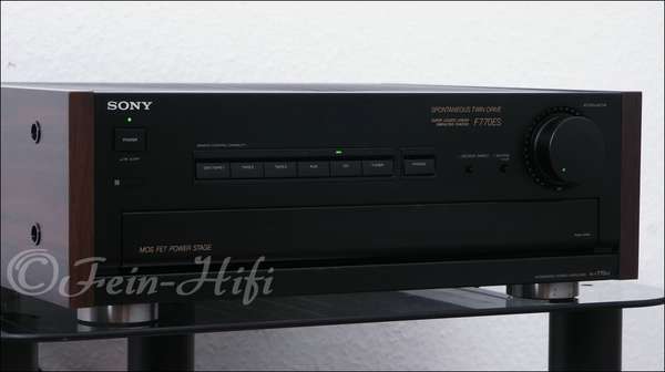 Sony TA-F770 ES High-End Vollverstärker mit Holzseitenteile