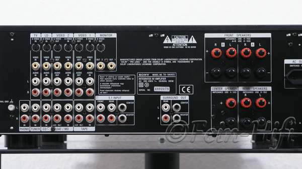 Sony TA-VA8 5.1 Mehrkanal AV Verstärker d.