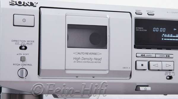 Zeigt die Detailansicht-Links von Sony TC-WE435 D