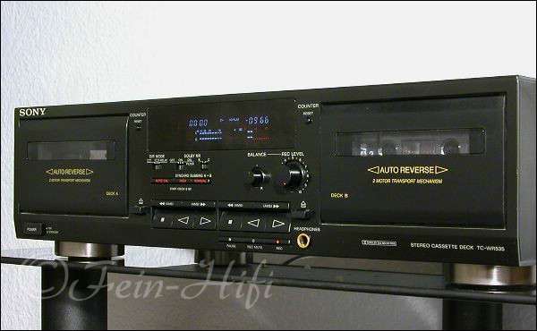 THAKKER Riemen-Set Für Sony TC-WR 535 Kassettendeck – 2 Flachriemen + 2 Kantriemen, Ersatzteil