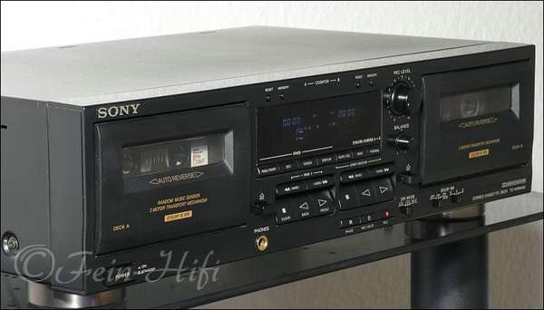 Sony TC-WR645S Doppelkassettendeck