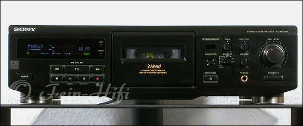 Sony TC-KE600S 3-Head/ 3-Motors Dolby S Kassettendeck**