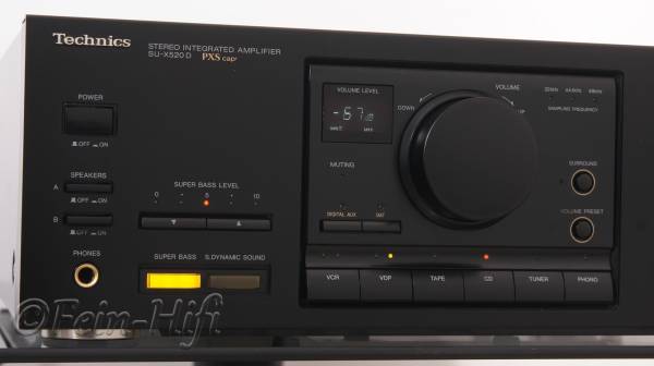 Zeigt die Detailansicht-Links von Technics SU-X520D V