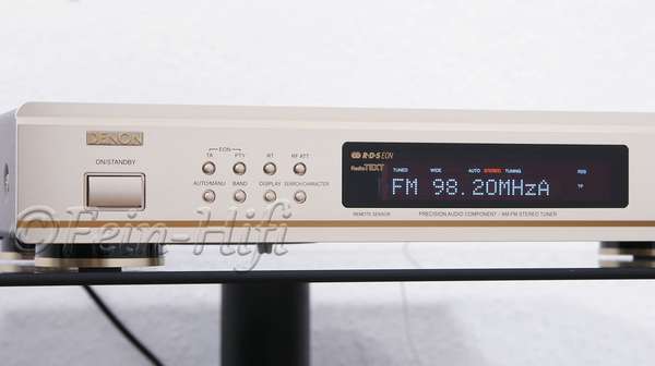 Denon TU-1500RD Highend RDS Tuner champagner
