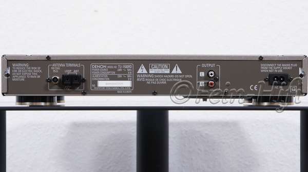 Denon TU-1500RD Highend RDS Tuner champagner