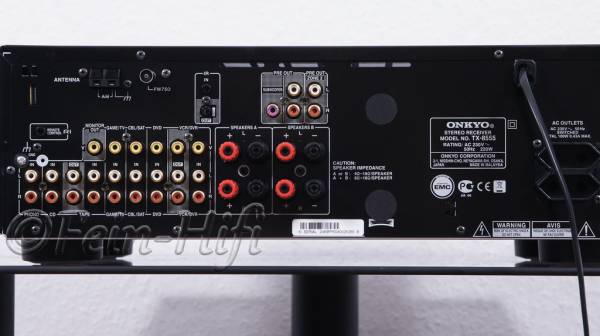 Onkyo TX-8555 RDS Stereo Receiver-Verstärker 2x 125W