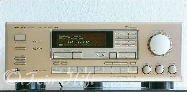 Onkyo TX-SV 535 Dolby Surround DSP Receiver Bolide champagner