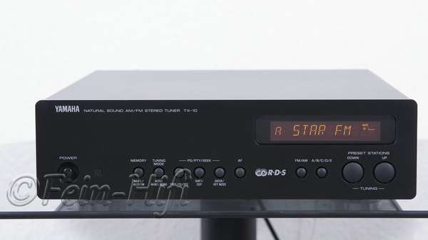 Yamaha TX-10 HiFi Tuner mit RDS im Midiformat