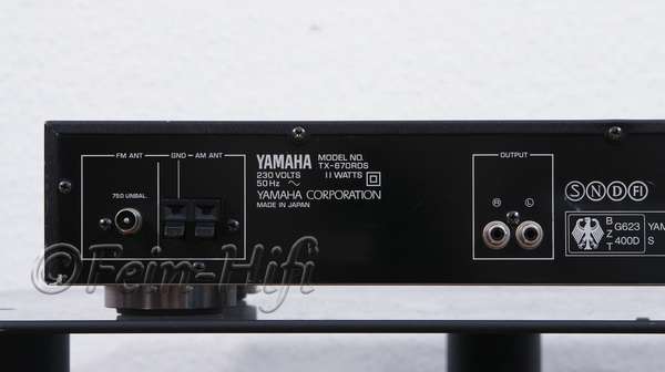 Yamaha TX-670 edler RDS Tuner