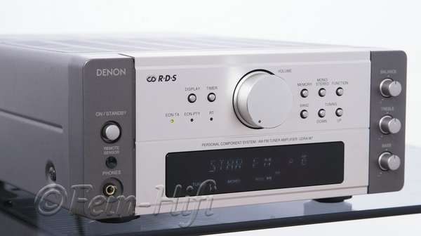 Denon UDRA-M7 Stereo 2.1 Receiver-Verstärker silber