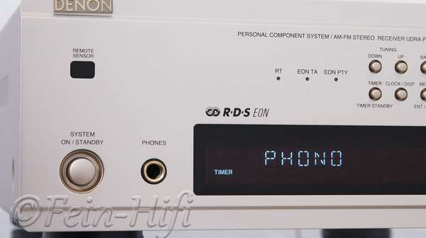 Denon UDRA-F88 Stereo Receiver-Verstärker im Midi Format champagner