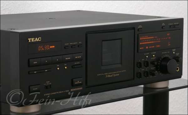 TEAC V-7000 3-Kopf/4-Motoren HiFi Kassettendeck