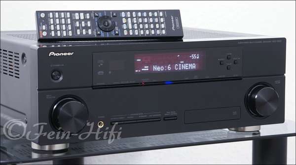 Zeigt die Seitenansicht-Links von Pioneer VSX-1020 H