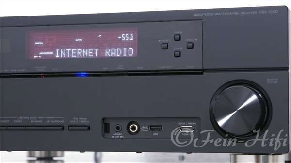 Zeigt die Detailansicht-Rechts von Pioneer VSX-1020 H