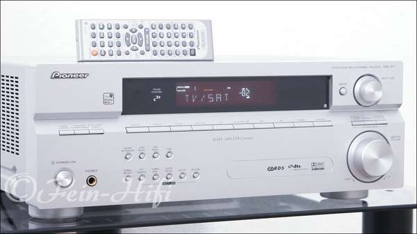 Zeigt die Seitenansicht-Links von Pioneer VSX-417 D