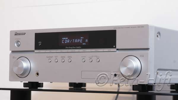 Pioneer VSX-519V Dolby Digital Heimkino AV-Receiver mit HDMI silber