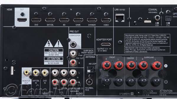 Pioneer VSX-527 HDMI AV Receiver mit USB & LAN