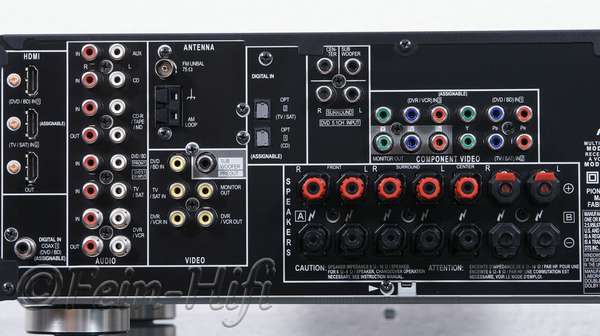 Pioneer VSX-818V HDMI Heimkino AV-Receiver mit USB