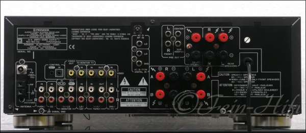 Pioneer VSX-906RDS Dolby Digital AV Receiver