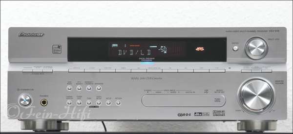 Pioneer VSX-916 Dolby Digital DTS 7.1 Heimkino Receiver silber r.