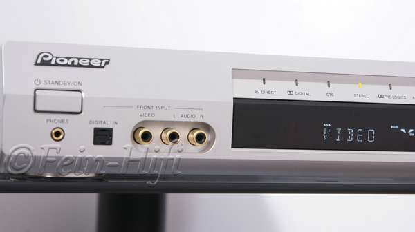 Pioneer VSX-C301 slimline AV-Receiver silber