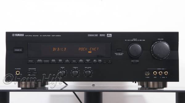 Zeigt die Frontansicht von Yamaha DSP-A595