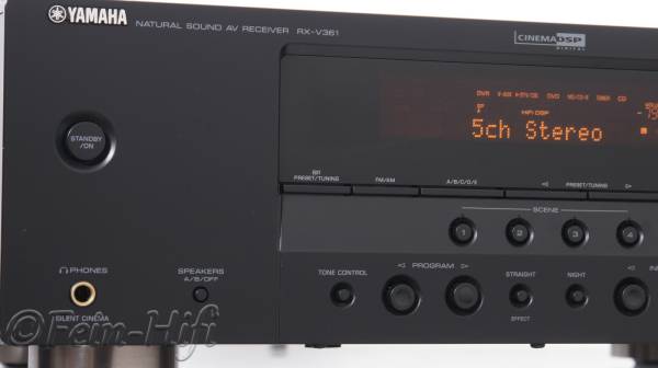 Yamaha RX-V361 Dolby Digital DTS AV Receiver