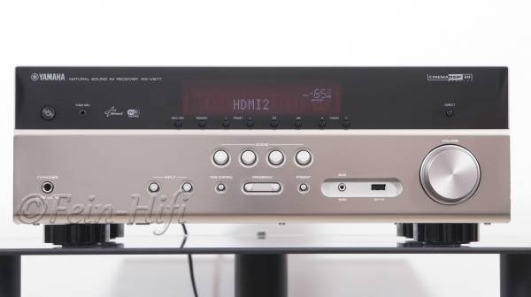 Yamaha RX-V577 Netzwerk AV-Receiver mit WLAN titan