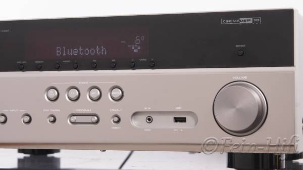 Zeigt die Detailansicht-Rechts von Yamaha RX-V481 N