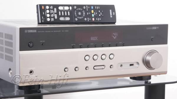 Zeigt die Seitenansicht-Links von Yamaha RX-V583 N