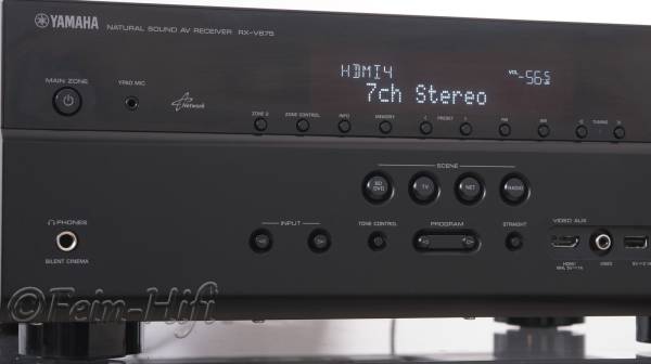Zeigt die Detailansicht-Links von Yamaha RX-V675 N