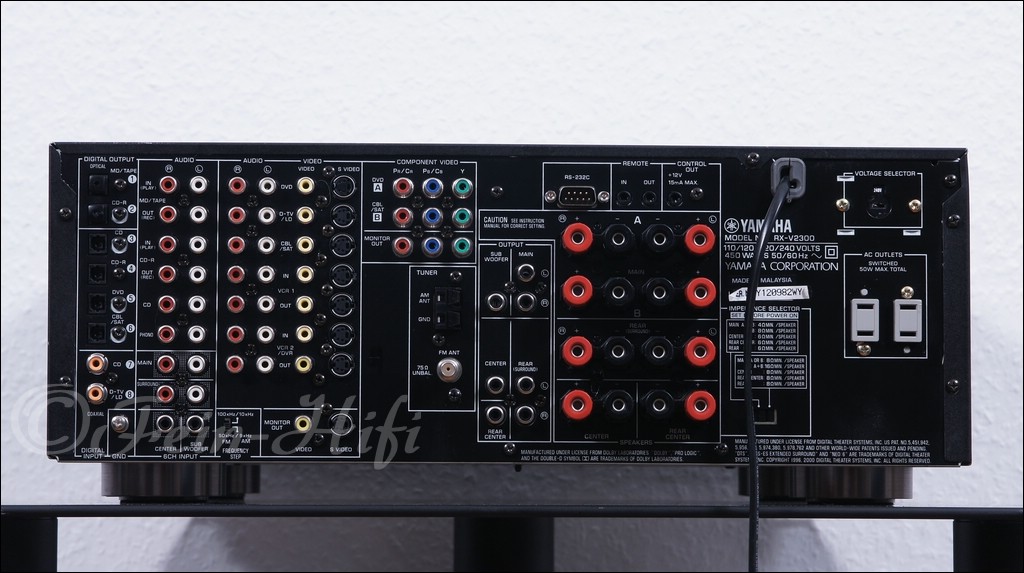 Yamaha RXV2300 Dolby Digital DTS 6.1 AVReceiver