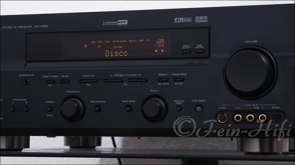 Yamaha RXV659 Digital 7.1 Heimkino AV Receiver