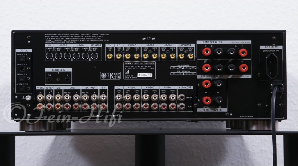 Sony TA-AV790 ES Stereo/Dolby Surround Verstärker