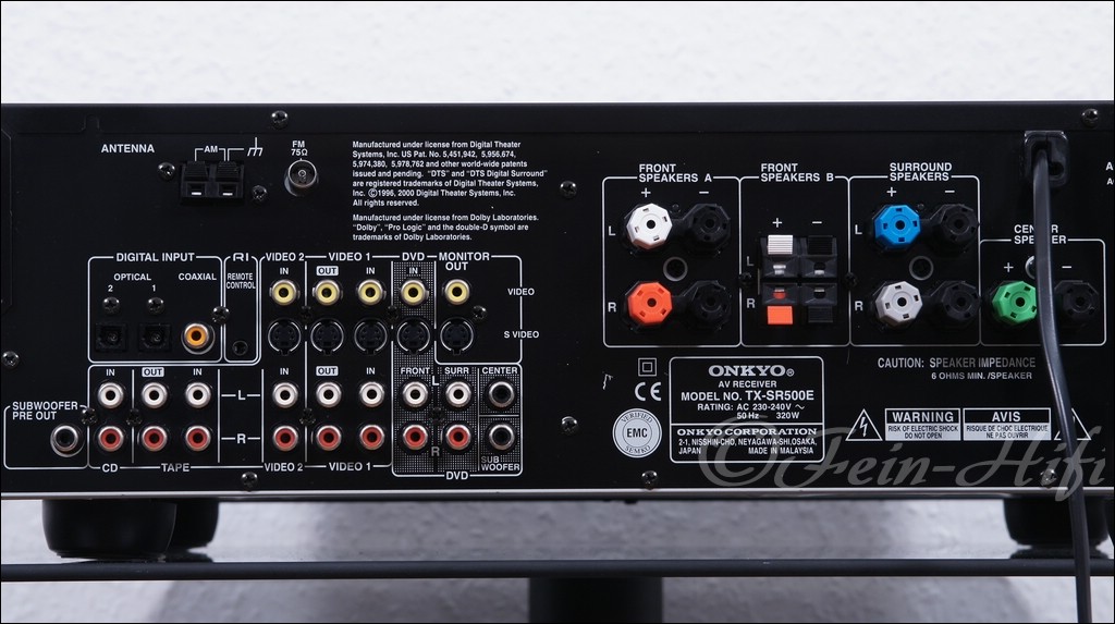 Onkyo TXSR500E Dolby Digital Receiver gebraucht