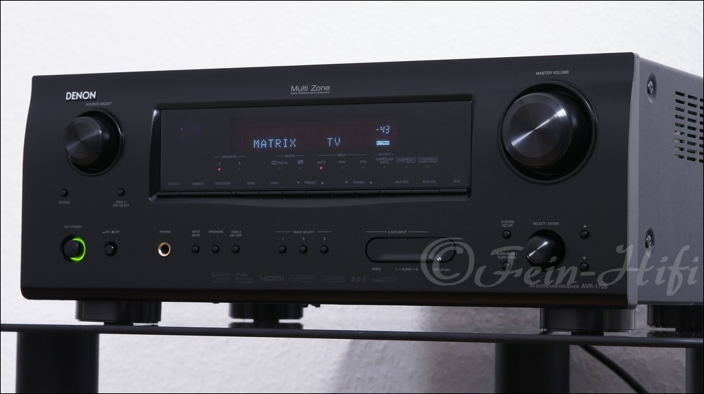 Denon AVR1709 Digital HDMI 7.1 AVReceiver FEIN HIFI SHOP