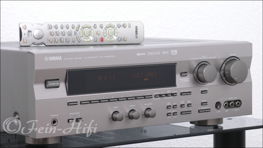 Yamaha RXV595a Heimkino AV Receiver in titan gebraucht
