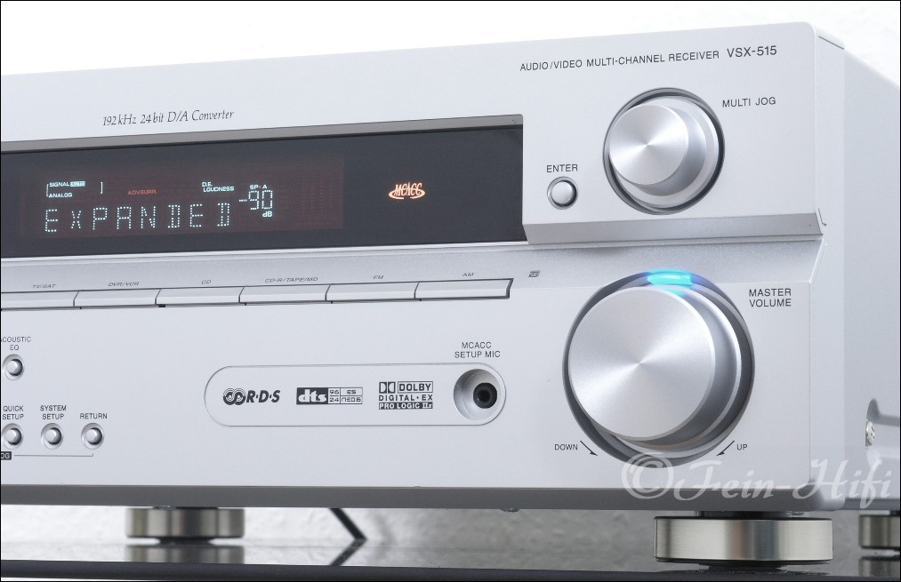 Pioneer VSX515 Heimkino 6.1 AVReceiver silber FeinHiFi