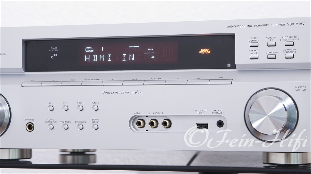 Pioneer VSX818V Dolby Digital Heimkino Receiver mit HDMI