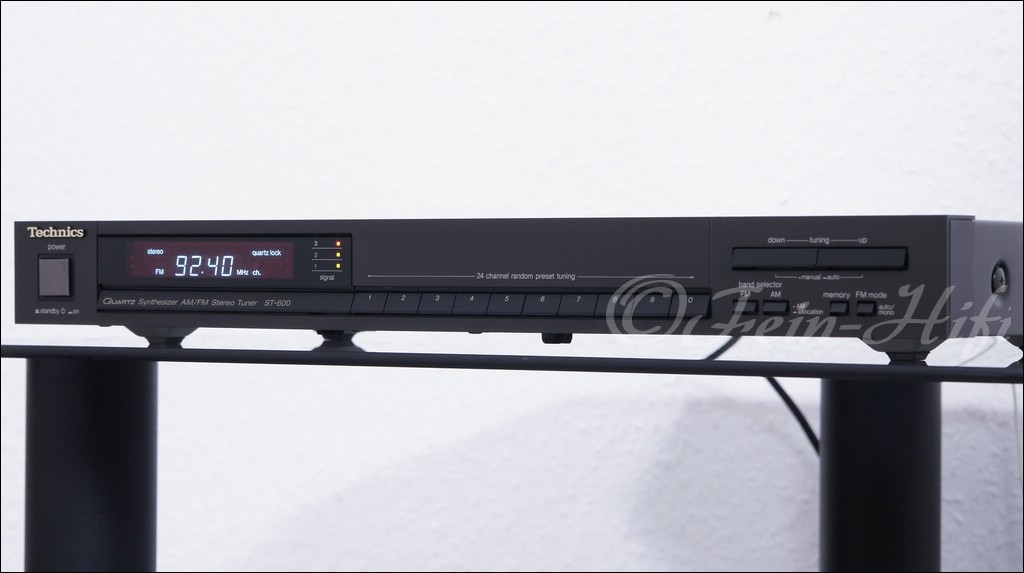 Tuner Stéréo Technics ST-C01 – AM/FM – Analogique – Argenté – Occasion