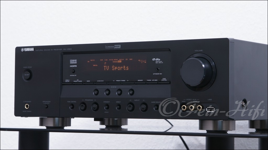 Yamaha RXV563 Heimkino 7.1 AVReceiver mit HDMI & USB