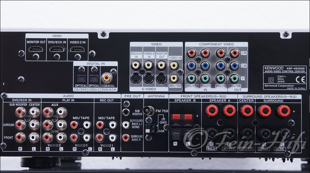 Kenwood KRFV6300D HDMI Heimkino AV Receiver FEIN HIFI