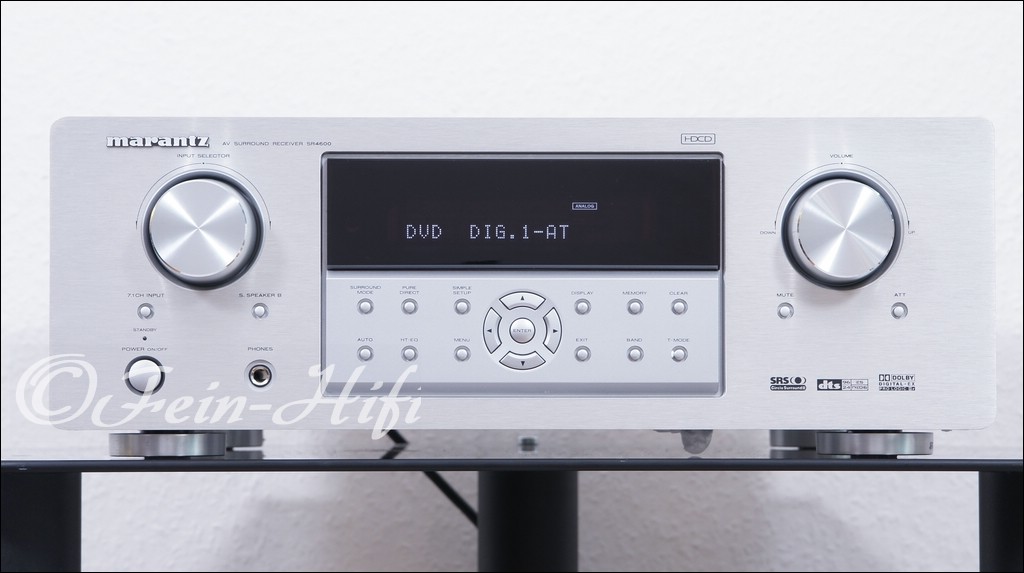 Marantz SR4600 Digital Heimkino 7.1 AV Receiver in silber